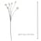 White Billy Ball Stem by Ashland®